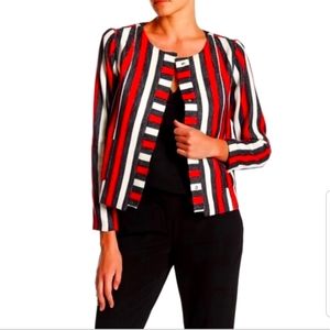 Foxcroft NYC Tilly Striped Jacket 6